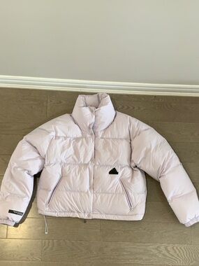 Adidas lavender Puffy Jacket